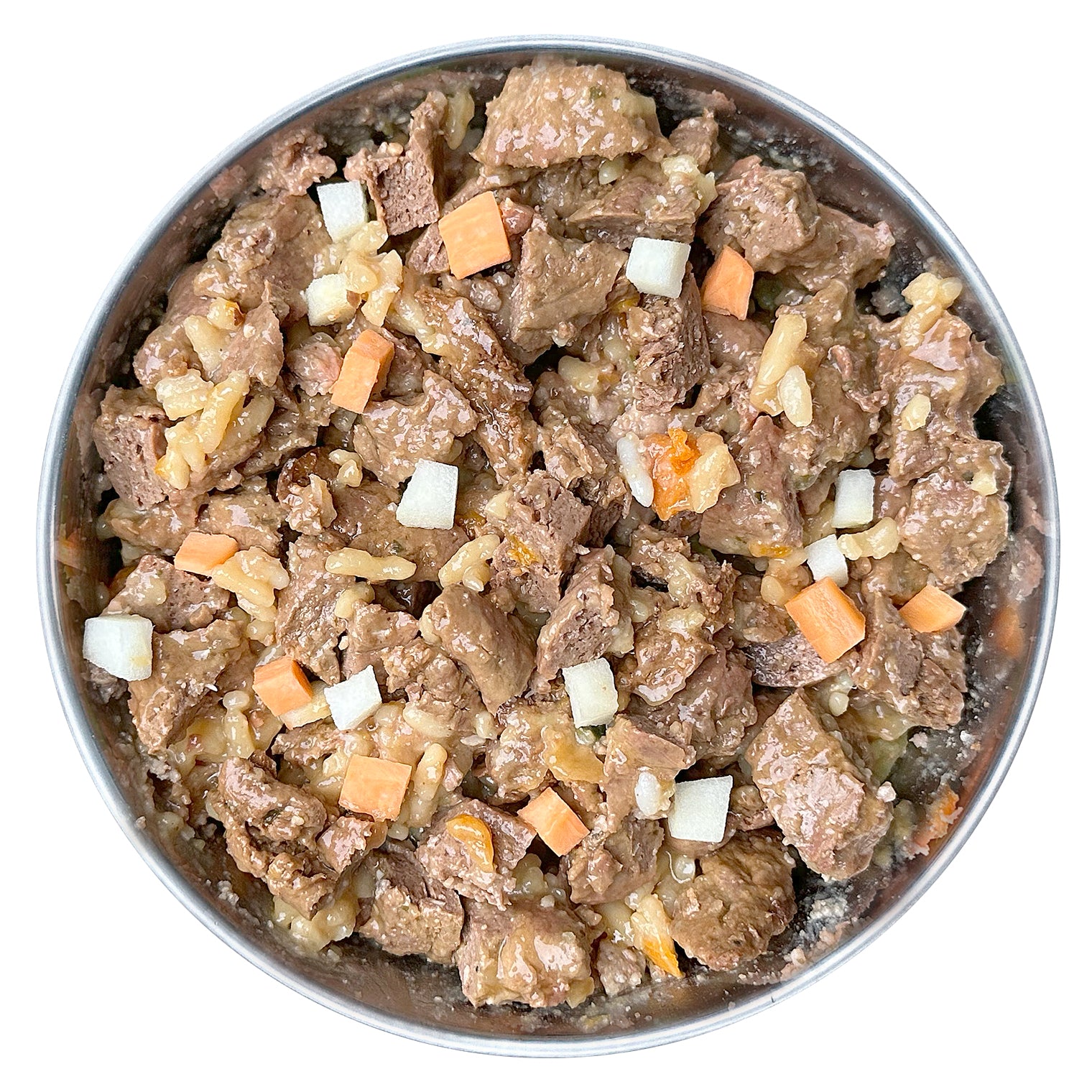 Lapin au riz, carottes et canneberges (verre)