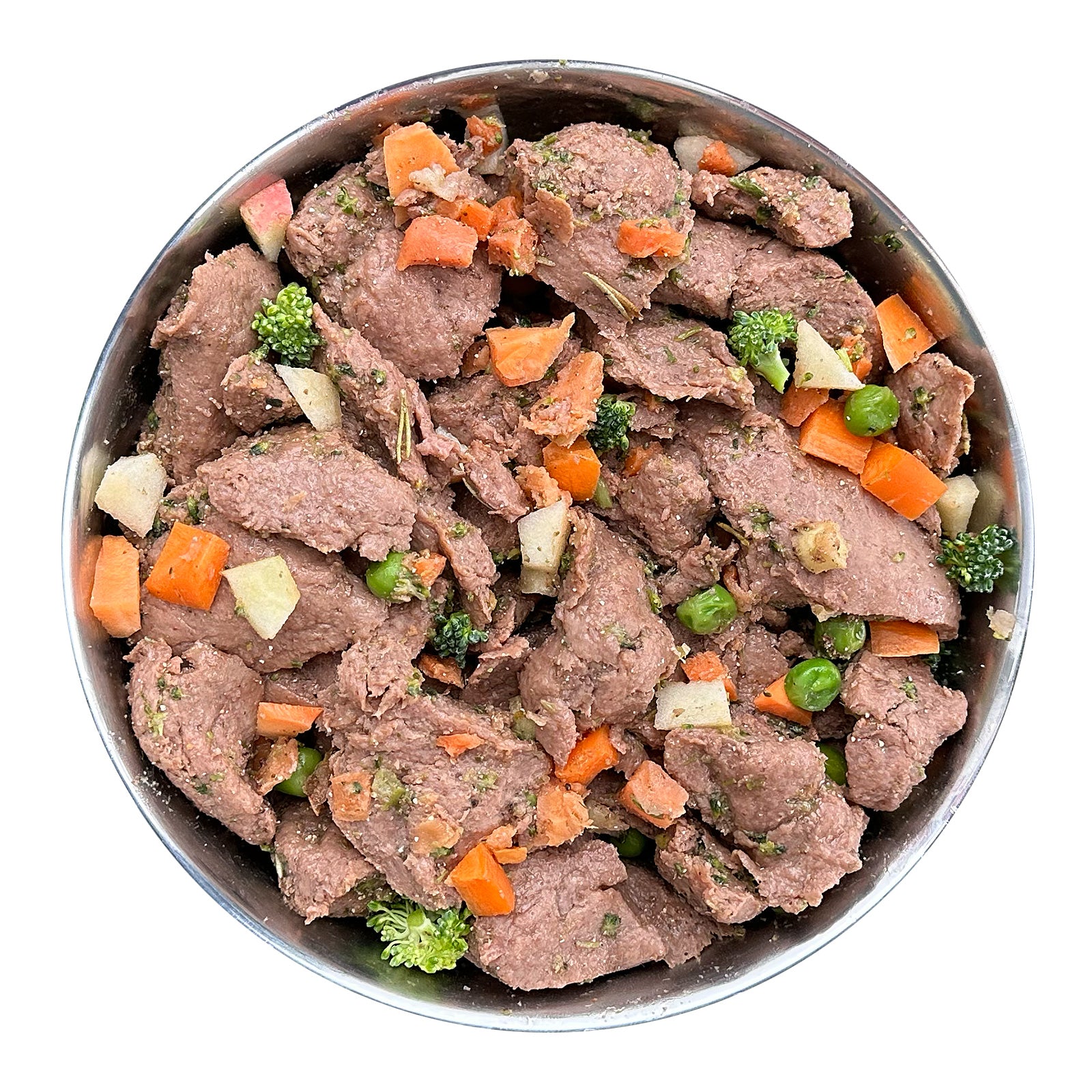 Bœuf à la patate douce, pomme et brocoli (500g)