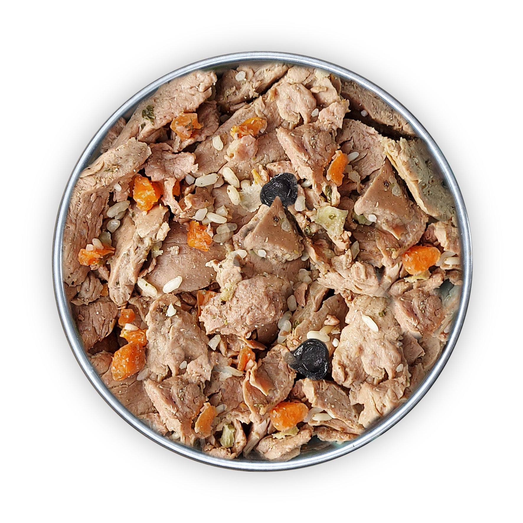 Lapin au riz, carottes et canneberges (500g)